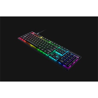 Razer DeathStalker V2 USB angol (US) gaming Razer Purple optikai billentyűzet fekete