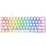 Razer Huntsman Mini USB angol (US) gaming Razer Purple optikai billentyűzet fehér (Mercury)