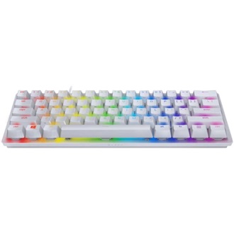 Razer Huntsman Mini USB angol (US) gaming Razer Purple optikai billentyűzet fehér (Mercury)