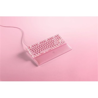 Razer Huntsman V2 Tenkeyless USB angol (US) gaming Razer Red optikai billentyűzet rózsaszín (Quartz)