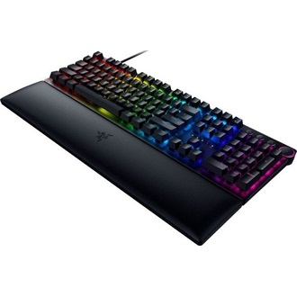 Razer Huntsman V2 Tenkeyless USB angol (US) gaming Razer Red optikai billentyűzet fekete
