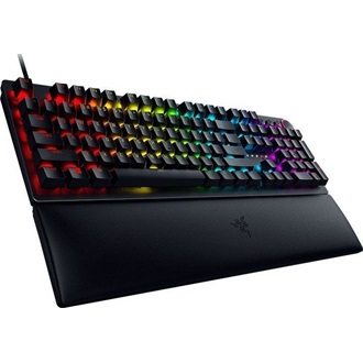 Razer Huntsman V2 Tenkeyless USB angol (US) gaming Razer Red optikai billentyűzet fekete