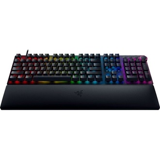 Razer Huntsman V2 Tenkeyless USB angol (US) gaming Razer Red optikai billentyűzet fekete