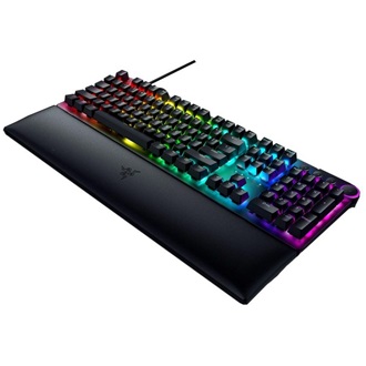Razer Huntsman V2 USB angol (US) gaming Razer Red optikai billentyűzet fekete