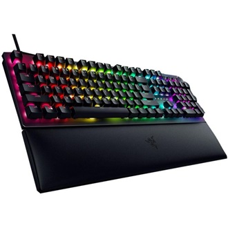Razer Huntsman V2 USB angol (US) gaming Razer Red optikai billentyűzet fekete