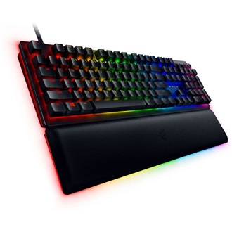 Razer Huntsman V2 USB angol (US) gaming Razer Analog optikai billentyűzet fekete