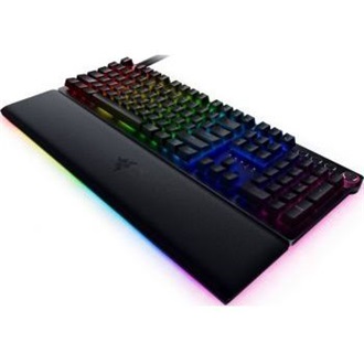 Razer Huntsman V2 USB angol (US) gaming Razer Analog optikai billentyűzet fekete