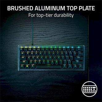 Razer Huntsman V3 Pro Mini USB angol (US) gaming Razer Gen-2 optikai billentyűzet fekete