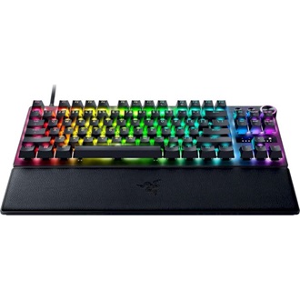 Razer Huntsman V3 Pro Tenkeyless USB angol (US) gaming Razer Gen-2 optikai billentyűzet fekete