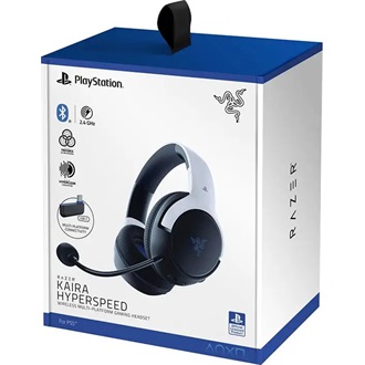 Razer Kaira for Playstation Wireless gaming fejhallgató headset fehér-fekete