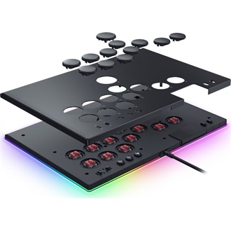 Razer Kitsune USB-C arcade játékvezérlő fekete