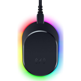 Razer Mouse Dock Pro + Wireless Charging Puck egér vezeték nélküli töltő adapter fekete