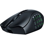 Razer Naga V2 Pro optikai USB / Bluetooth / vezeték nélküli gaming egér fekete