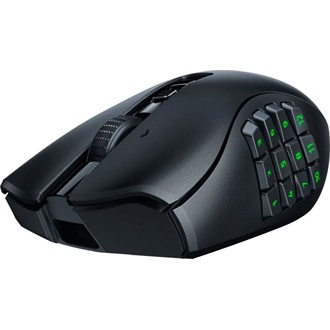 Razer Naga V2 Pro optikai USB / Bluetooth / vezeték nélküli gaming egér fekete