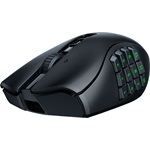 Razer Naga V2 optikai Bluetooth / vezeték nélküli gaming egér fekete
