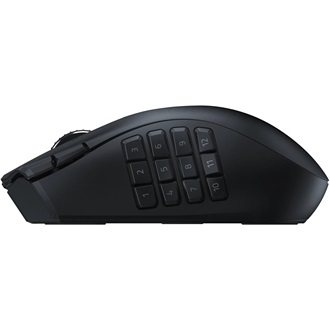 Razer Naga V2 optikai Bluetooth / vezeték nélküli gaming egér fekete