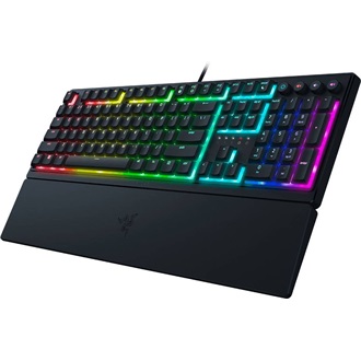Razer Ornata V2 USB angol (US) gaming Razer Mecha-Membrane hybrid billentyűzet fekete
