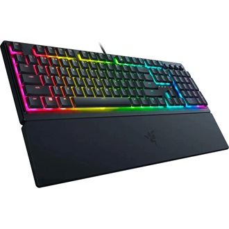 Razer Ornata V2 USB angol (US) gaming Razer Mecha-Membrane hybrid billentyűzet fekete