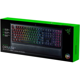 Razer Ornata V2 USB angol (US) gaming billentyűzet réz (Hybrid Mecha-Membrane Switch)