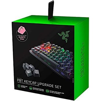 Razer PBT Keycap Upgrade Set Quartz Pink angol gaming billentyűkészlet rózsaszín