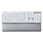 Razer Pro Type Ultra Bluetooth / vezeték nélküli angol (US) gaming Razer Yellow billentyűzet fehér