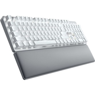 Razer Pro Type Ultra Bluetooth / vezeték nélküli angol (US) gaming Razer Yellow billentyűzet fehér