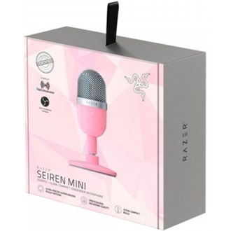Razer Seiren Mini Quartz Pink gaming mikrofon rózsaszín