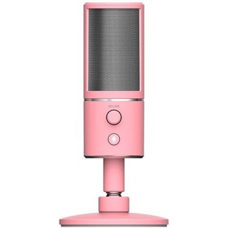 Razer Seiren X Quartz Pink mikrofon rózsaszín