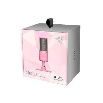 Razer Seiren X Quartz Pink mikrofon rózsaszín