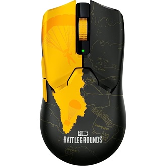 Razer Viper V2 Pro PUBG Edition optikai vezeték nélküli gaming egér fekete-sárga