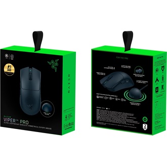 Razer Viper V4 Pro optikai vezeték nélküli gaming egér fekete