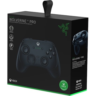 Razer Wolverine V3 Pro vezeték nélküli / USB-C gamepad játékvezérlő fekete
