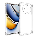 Realme 11 Pro Plus Gigapack szilikon telefonvédő ütésállóság, légpárnás sarok, ÁTLÁTSZÓ