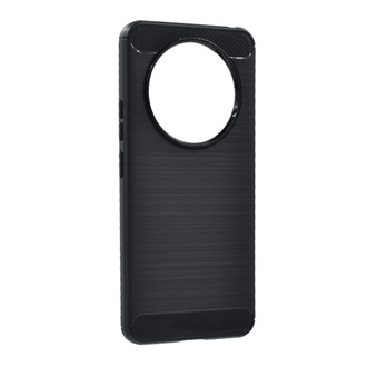 Realme 12 Plus GIGAPACK Szilikon telefonvédő ütésállóság, karbon minta, FEKETE