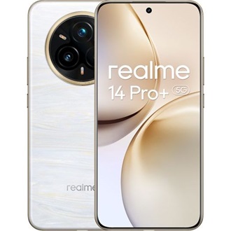 Realme 14 Pro+ 512GB Dual SIM okostelefon fehér