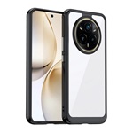 Realme 14 Pro Plus GIGAPACK Szilikon telefonvédő ütésállóság, átlátszó hátlap, FEKETE