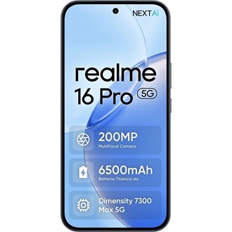Realme 16 Pro 256GB Dual SIM okostelefon szürke (Pebble Grey)
