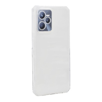 Realme C35 Gigapack szilikon telefonvédő ütésállóság, légpárnás keret, ÁTLÁTSZÓ