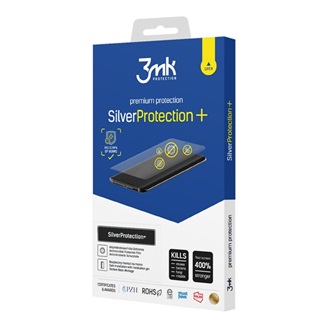 Realme C51 4G 3MK SILVER PROTECTION+ képernyővédő fólia antibakteriális, 0.21mm, ÁTLÁTSZÓ