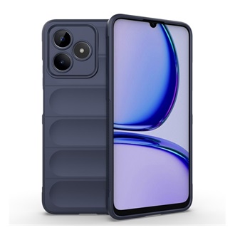 Realme C51 4G Gigapack Szilikon telefonvédő ütésállóság, 3D, SÖTÉTKÉK