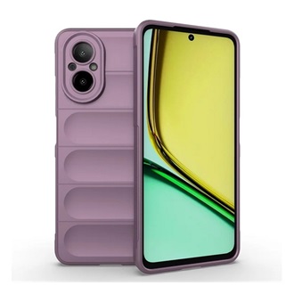 Realme C67 4G Gigapack Szilikon telefonvédő ütésállóság, 3D, LILA