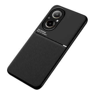 Realme C67 4G Gigapack Szilikon telefonvédő ütésállóság, csíkos, FEKETE