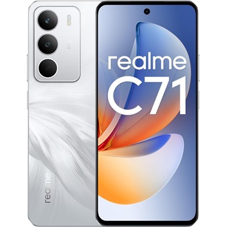 Realme C71 128GB Dual SIM okostelefon fehér (Lily White)