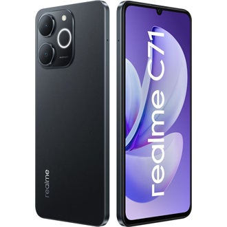 Realme C71 128GB Dual SIM okostelefon fekete (Midnight Lily)