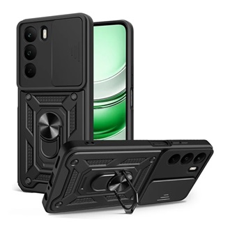 Realme C71 4G GIGAPACK Defender szilikon telefonvédő ütésállóság, kameravédő, FEKETE