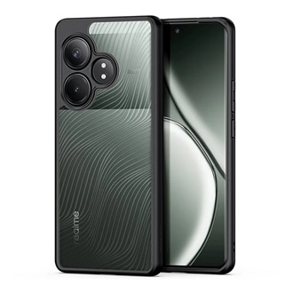 Realme GT 6T 5G DUX DUCIS AIMO szilikon telefonvédő ütésállóság, hullám, FEKETE