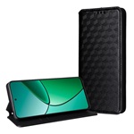 Realme GT 6T 5G Gigapack Tok álló, bőr hatású FLIP, prémium, FEKETE
