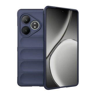 Realme GT 6T GIGAPACK Szilikon telefonvédő ütésállóság, 3D, SÖTÉTKÉK
