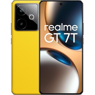 Realme GT 7T 256GB Dual SIM okostelefon sárga
