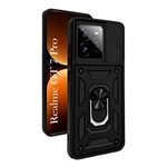 Realme GT 7 Pro 5G GIGAPACK Defender szilikon telefonvédő ütésállóság, kameravédő, FEKETE